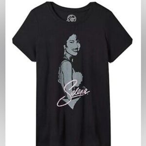 Torrid Selena Black Tee
